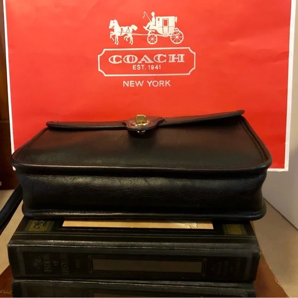 Coach Vintage Mens Turnlock Clutch 9971 - Picture 5 of 14